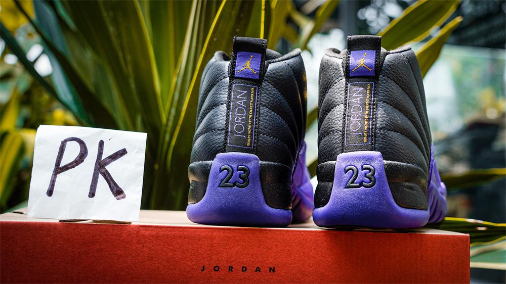 PK GOD Jordan 12 Retro Field Purple RETAIL MATERIALS READY TO SHIP